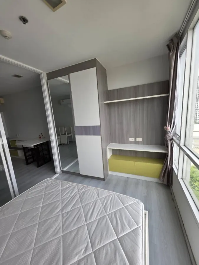 Condo for rent, Greenne Chaengwattana, 1 bedroom, 33 sq.m., north, not hot, canal view, ready to move in.