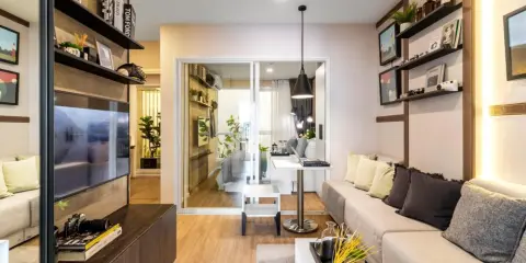 ขายดาวน์คอนโด บลู พหลโยธิน 35 ห้อง One bed room Plus ชั้น 5 วิวสวน รีบมาเป็นเจ้าของด่วนๆ