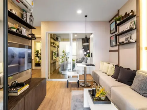 Sale down payment, Blue Phaholyothin 35 room, One bed room Plus, 5th floor, garden view, hurry up to be the owner. images