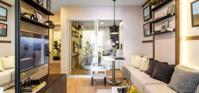ขายดาวน์คอนโด บลู พหลโยธิน 35 ห้อง One bed room Plus ชั้น 5 วิวสวน รีบมาเป็นเจ้าของด่วนๆ images