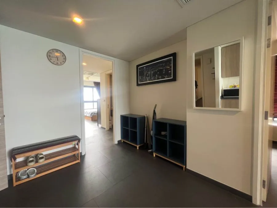 Condo for rent, zire Wongamat, 49th floor, very beautiful sea view. The room is well decorated. Very suitable for relaxation. Book now.