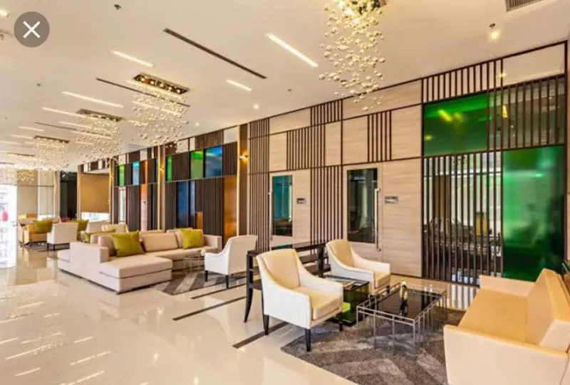 Urgent rent!!!!! casa condo Asoke Din Daeng, fully furnished, near MRT Rama 9, convenient to live
