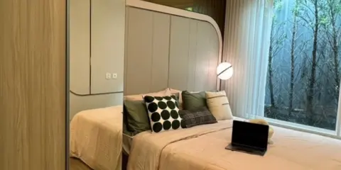 ขายดาวน์ ดิ ออริจิ้น พหลโยธิน 57 ชั้น 3 ไม่สูงมาก ห้องกั้นกระจกเป็นสัดส่วน ได้วิวสวน รีบจับจอง