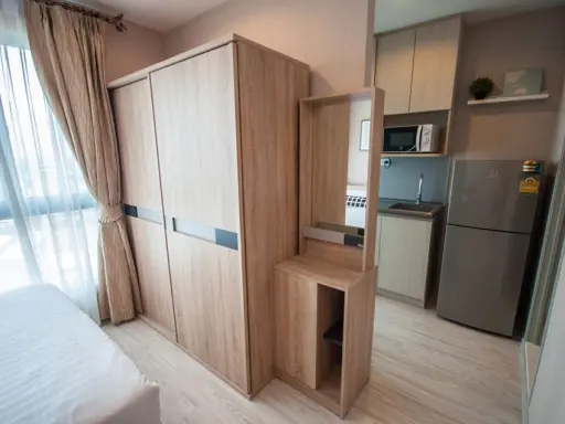 Urgent rental !! Ideo Mobi Sukhumvit Eastgate Condo, pool view, complete appliances Ready to move in, don't miss !! images