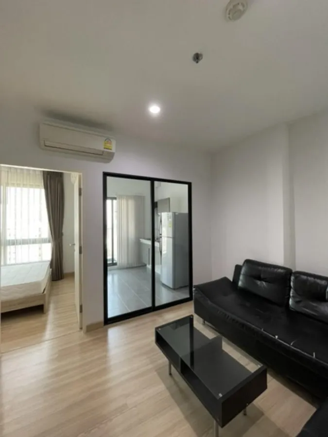 Sale The Nice Mono Ratchavipha, Building A, city view and swimming pool. Fully furnished and electrical appliances