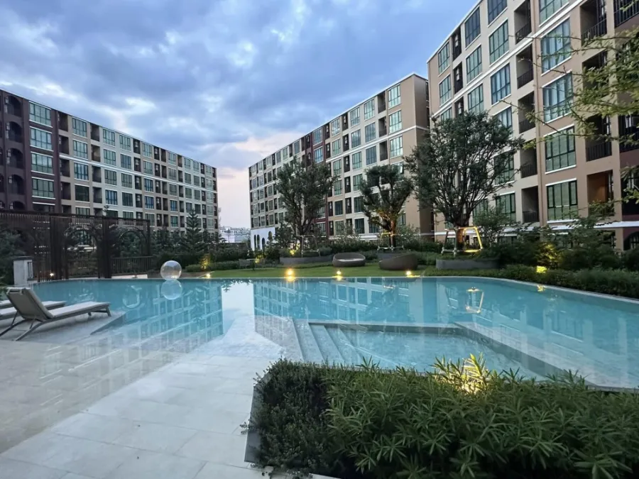 Condo for rent atmoz portrait srisaman, good view, 7th floor, fully furnished, just drag your bags in. Reserve now
