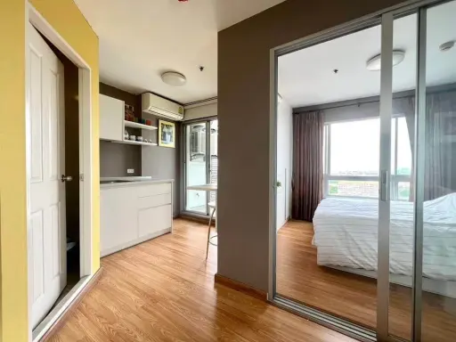 For sale: The Trust Residence Pinklao (Boromarajonani), 24th floor, corner room, beautiful room, nice to live in. Book now, don't miss it. images