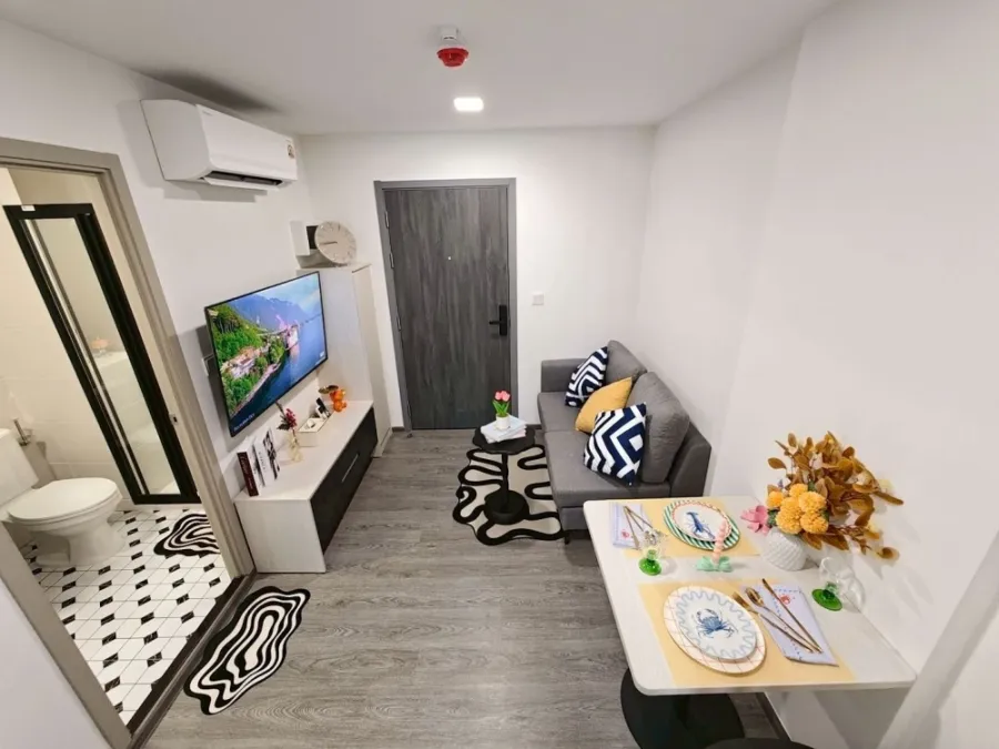 Premium Corner Unit Condo for SALE - 3rd Floor, Tower B with Great Open Views Near ABAC Bangna | ✨ Casa France @ ABAC Bangna