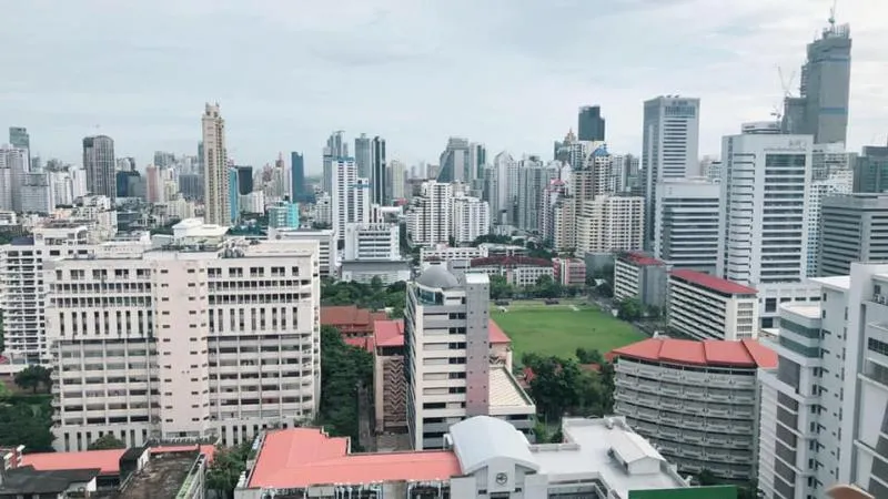 Condo for sale, My Resort Bangkok, ready to move in. Furnished and electrical appliances are complete, very worthwhile. Hurry up.