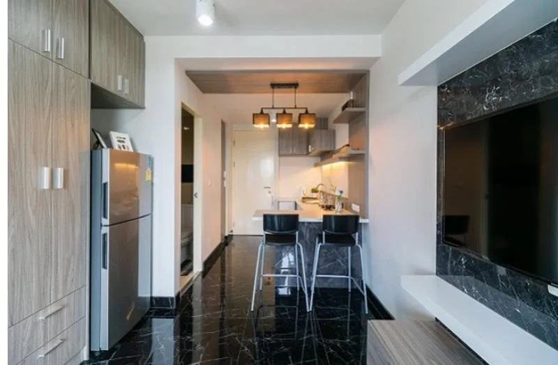 ไห้เช่าไอริส แอเวนิว อ่อนนุช-วงแหวน ตกเเต่งสไตล์ Luxury Loft เรียบหรู ห้องสวย วิวสวย 