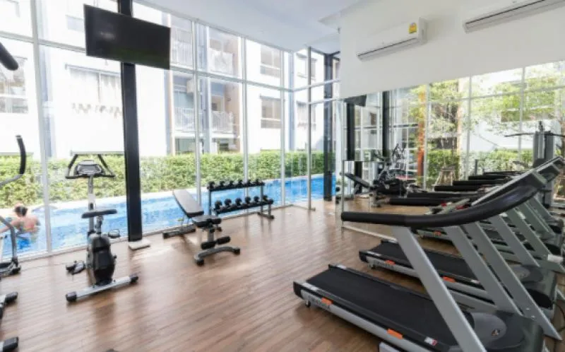 For Rent Plum Condo Bangyai, beautiful room, great view. Just waking up in the morning and laying on the bed, immediately satisfied with the surrounding atmosphere.