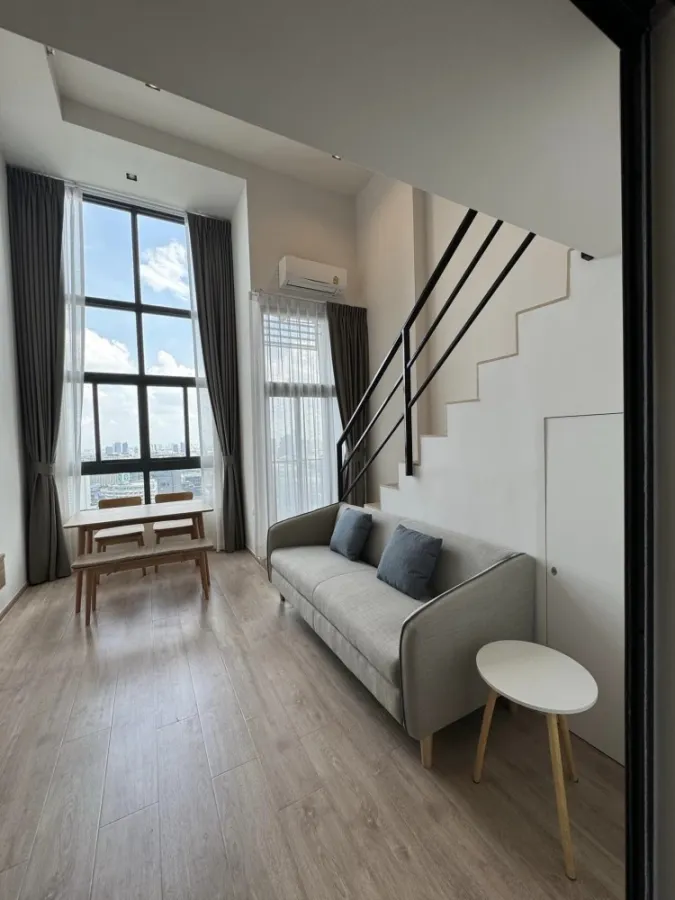 คอนโดให้เช่า Ideo Rama 9 - Asoke ห้อง Hybrid Studio Duplex แต่งพร้อมอยู่ บอกเลยว่าห้ามพลาดเด็ดขาด