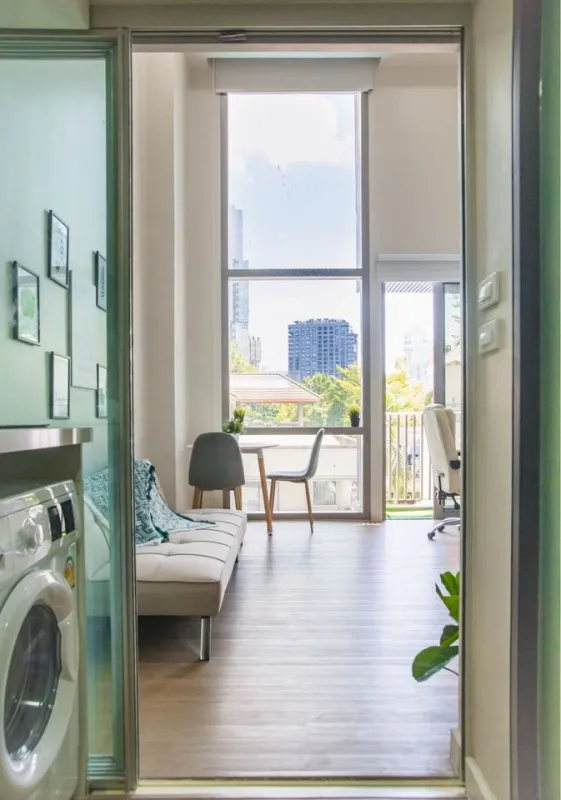 For rent Ideo Morph 38 ห้องพร้อมอยู่ ทิศเหนือ เพดานสูง โปร่ง โล่ง มาพร้อมราคาสุดคุ้ม ต้องรีบมาจอง