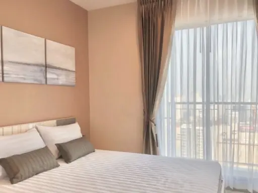 For rent!! Rhythm Asoke Condo, beautiful room, high floor (36th floor), good location, convenient transportation, don't miss it!! images