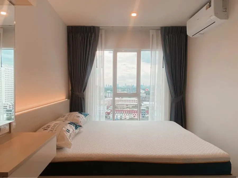 For rent: Regent Home Bangna, Bang Krachao view, open view of Rama 3 city, fully furnished, reserve now.