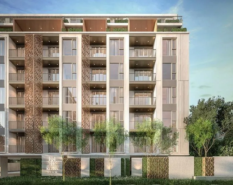 Condo for sale, KLASS SIAM, 1 bedroom, 1 bathroom, size 44.1 sqm., 5th floor.