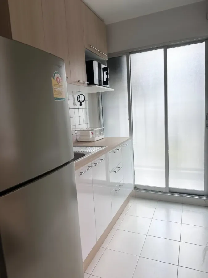 ให้เช่า D Condo Onnut-Suvarnabhumi ห้องกั้นแยกเป็นสัดส่วน แบ่งโซนชัดเจน ราคาอย่างโดน จองเลย
