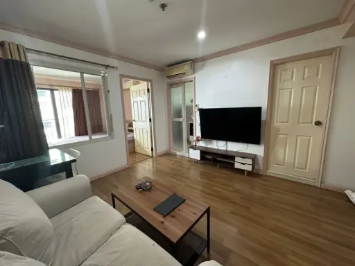 Condo for rent Lumpini Place Narathiwat-Chao Phraya, spacious room, high view, comfortable, comes with complete facilities, good like this, if you don