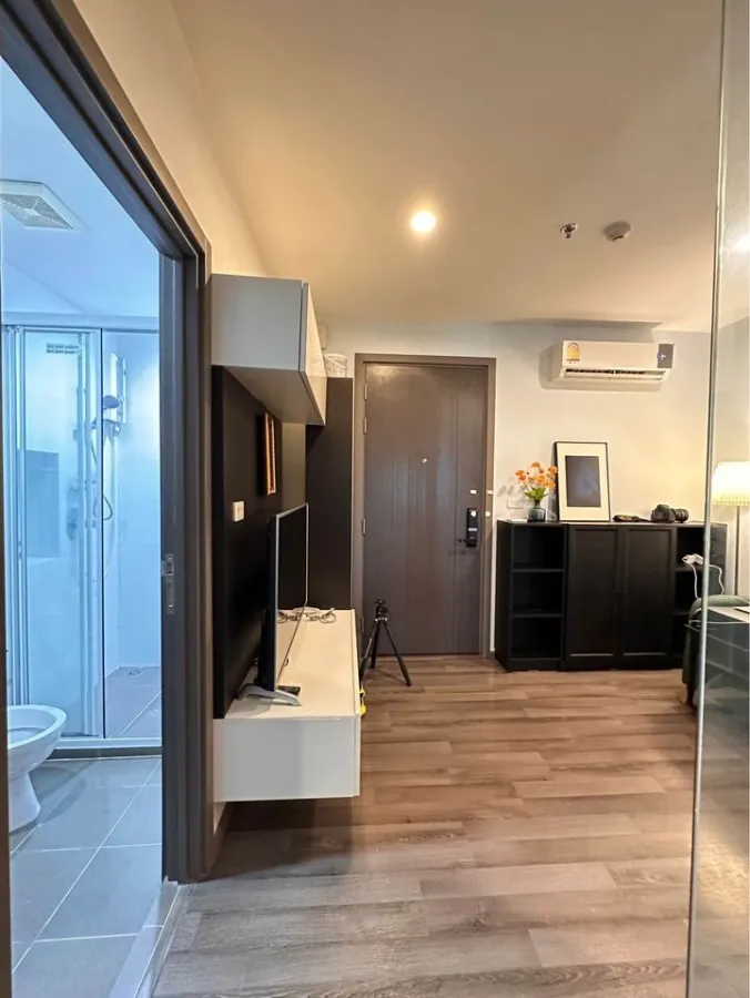 For rent คอนโดเดอะ เบส พาร์ค อีสท์ ห้องแต่งน่าอยู่ เฟอร์ เครื่องใช้ไฟฟ้าครบ ลากกระเป๋าเข้าอยู่ได้เลย