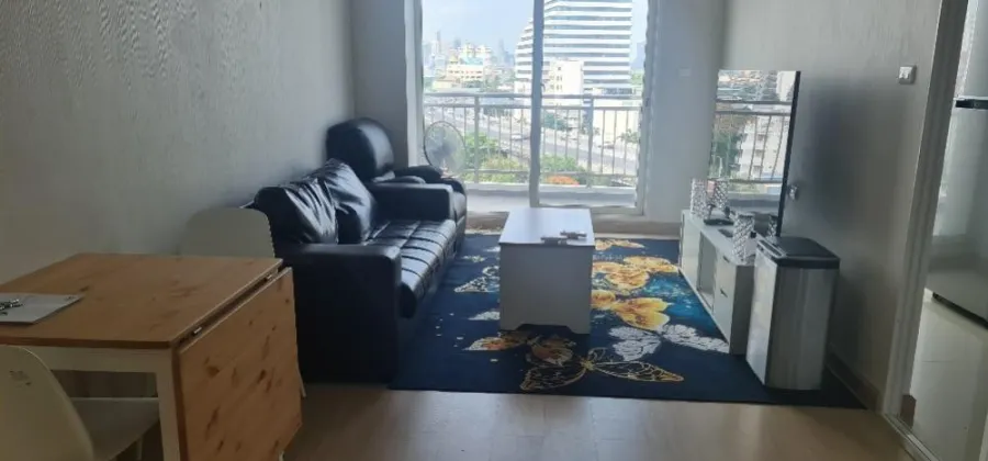 For rent!! Condo Supalai Lite Ratchada-Narathiwat-Sathorn, 7th floor, very nice room Fully furnished, ready to move in. Hurry up!!