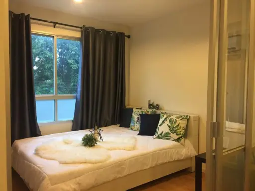 Condo for rent Lumpini Ville On Nut-Phatthanakan 1 bedroom 1 bath fully furnished room ready to move in