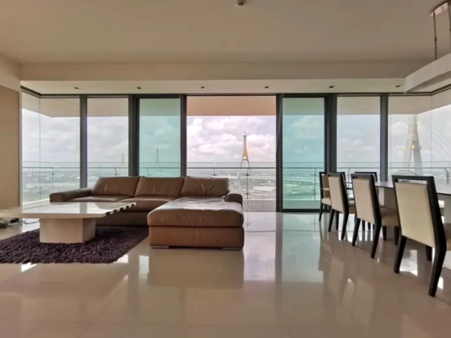 For rent: The Pano Rama 3, 18th floor, Chao Phraya River view, fully furnished, very livable. Book now!