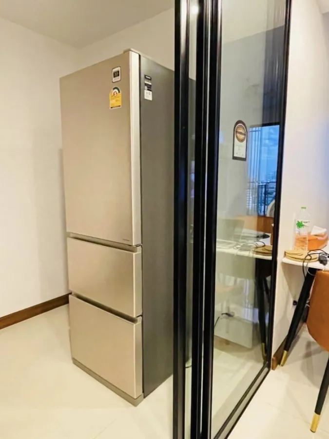 Condo for rent, Supalai Premier Charoen Nakhon, nice room, fully furnished, high floor, beautiful view, good price, hurry to book