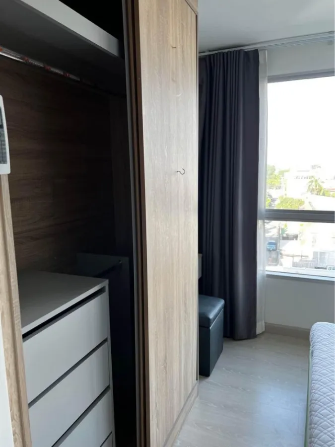 For rent, The Niche ID Rama 2, good location, near the mall, convenient to travel, ready to move in. Hurry up to reserve before it's gone!