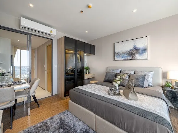 Condo for rent: Once Pattaya (North Pattaya), studio room, decorated with luxurious built-ins. In the heart of Pattaya, you must reserve quickly.