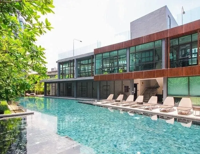 ขายคอนโด The Excel Hideaway Sukhumvit 71 1 Bedroom Size 30 Sqm. Floor 8 Building C จองเลยจ้า