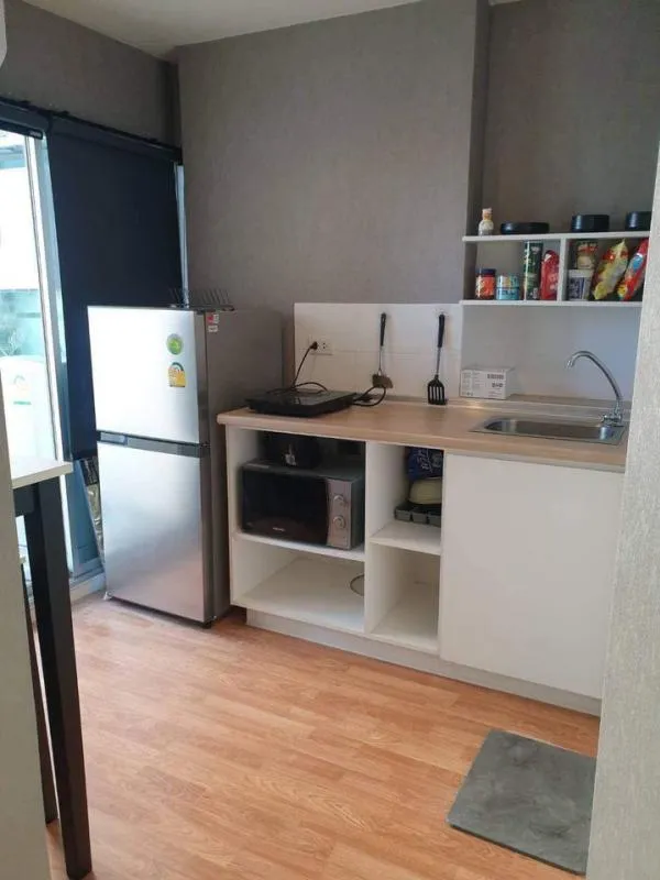 For sale/rent Lumpini Ville Nakhon In Riverview, 14th floor, pool view. FurBuilt-In The whole room is full of electrical appliances.