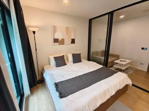ให้เช่า Kave Town Space ห้องแต่งสวย เฟอร์นิเจอร์ครบครัน ทำเลดี วิวสวนสวย มัวแต่มองไม่จองไหวหรอ