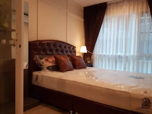 For rent, Regent Home Sukhumvit 97/1, fully furnished, garden view, not hot, don't miss it.
