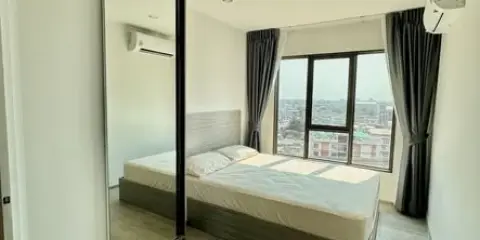 ให้เช่า Regent Home Wutthakat ห้องน่าอยู่ เฟอร์พร้อม ชั้นสูง วิวโปร่งโล่งสบาย เห็นรถไฟฟ้า รีบจองเลย