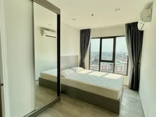 ให้เช่า Regent Home Wutthakat ห้องน่าอยู่ เฟอร์พร้อม ชั้นสูง วิวโปร่งโล่งสบาย เห็นรถไฟฟ้า รีบจองเลย