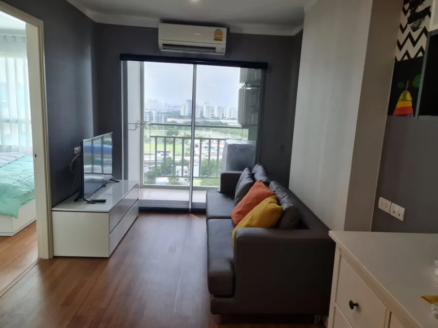 Sale/rent!! Condo Lumpini Park Rama 9-Ratchada, 21st floor, Building A, beautiful room, ready to move in. Don't miss it!!