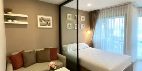 ให้เช่า Kave Town Space ชั้น 6 วิวนอก ห้องสวย แต่งครบ น่าอยู่ จองเลย ห้ามพลาด