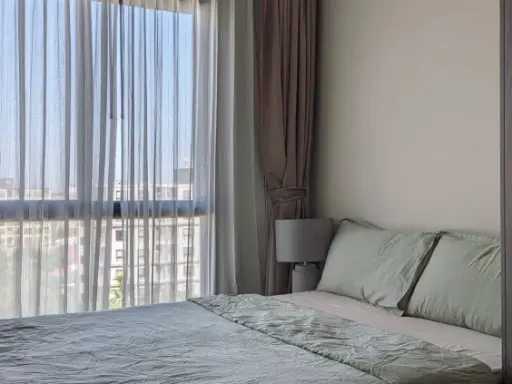 For rent: Notting Hill Sukhumvit 105. Cool, comfortable room with garden view. Shady, no afternoon sun, quiet and peaceful. Highly recommended! images
