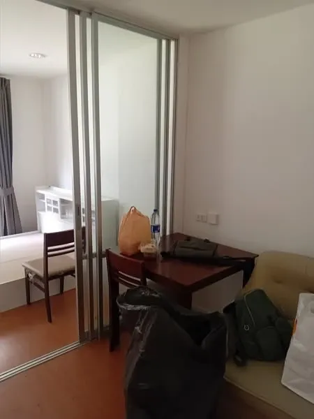 For rent: Lumpini Township Rangsit Klong 1, 1st floor, partitioned room, fully furnished, ready to move in, reserve now!