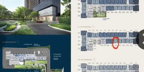 ขายดาวน์ Life Charoennakhon-Sathorn ห้องตำแหน่งสวย กลางfloor ชั้น16 วิวเอเชียทีค+แม่น้ำเจ้าพระยา
