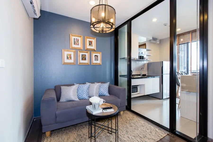 For sale or rent: The Base Park East, 12A floor, pool view, beautifully decorated, fully furnished with appliances. Don't miss out!
