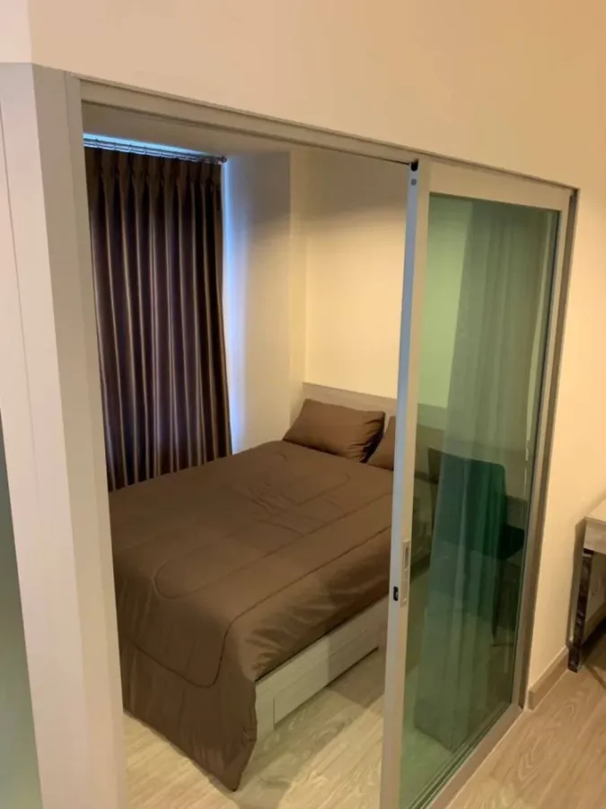 For sale: Aspire Ngamwongwan, high floor room, 25th floor, good breeze, not hot, beautiful view, you can live comfortably. Hurry and reserve now!