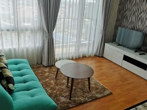 For rent, The President Sathorn-Ratchapruek 2, elegantly decorated rooms, 2 bedrooms, 2 bathrooms, high view, fully furnished.