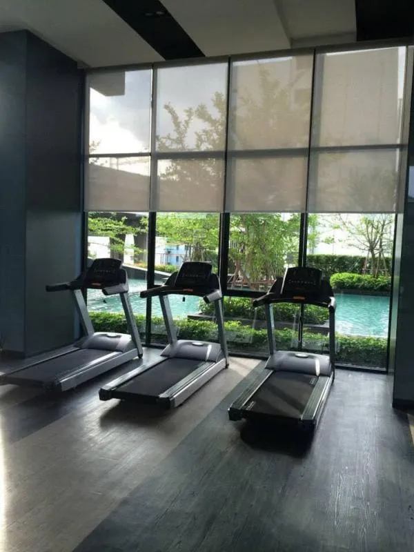 * Condo for rent, The Base Rama 9-Ramkhamhaeng * Fully furnished room, ready to move in, central city view, full, hurry to rent