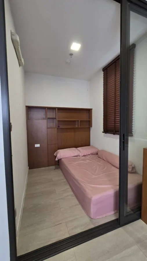 For rent: Modiz Launch Rangsit, 23rd floor, corner room, fully furnished, nice to live in, book now, don't miss out.