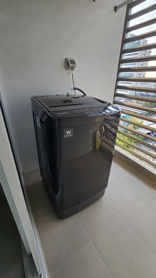 Plum Condo Nawamin for rent, 8th floor. Fully furnished with appliances. Book now!