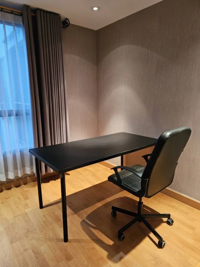 For rent, The President Sukhumvit 81, 6th floor, Building B, corner room, hurry up and book now, don't wait, book now, hurry up.