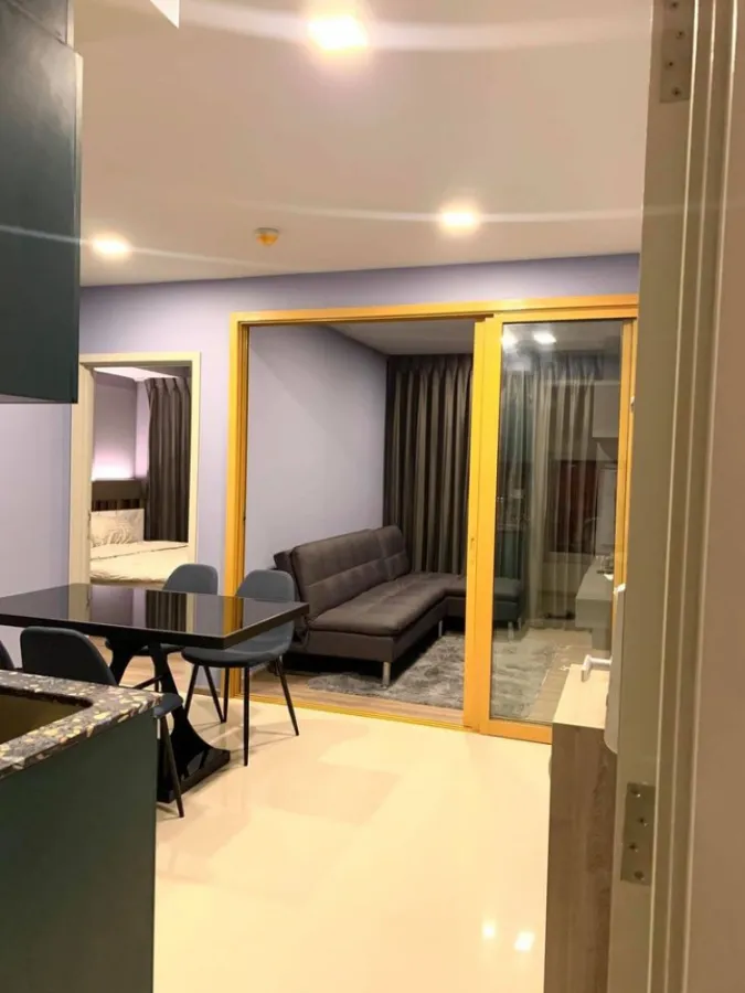 Condo for rent, The Base Sukhumvit 50, near BTS On Nut, fully furnished, easy to travel, hurry to reserve!!