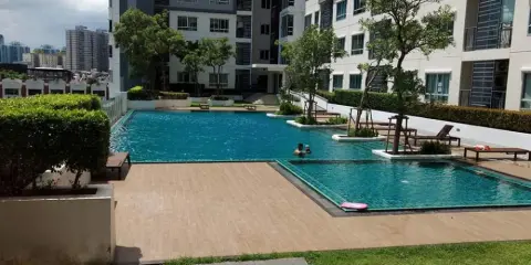ให้เช่า คอนโด เดอะทรัสต์ เรสซิเด้นซ์ รัชดา-พระราม 3 ชั้น 5 เฟอร์ครบ คุ้มราคามากๆ