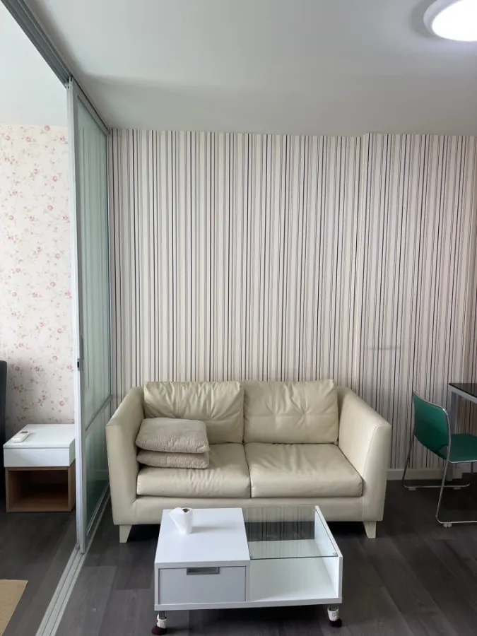 For sale or rent: D Condo Campus Resort Bangsean, 1 bedroom, 1 bathroom, high-quality wallpaper, fully furnished, reserve now!